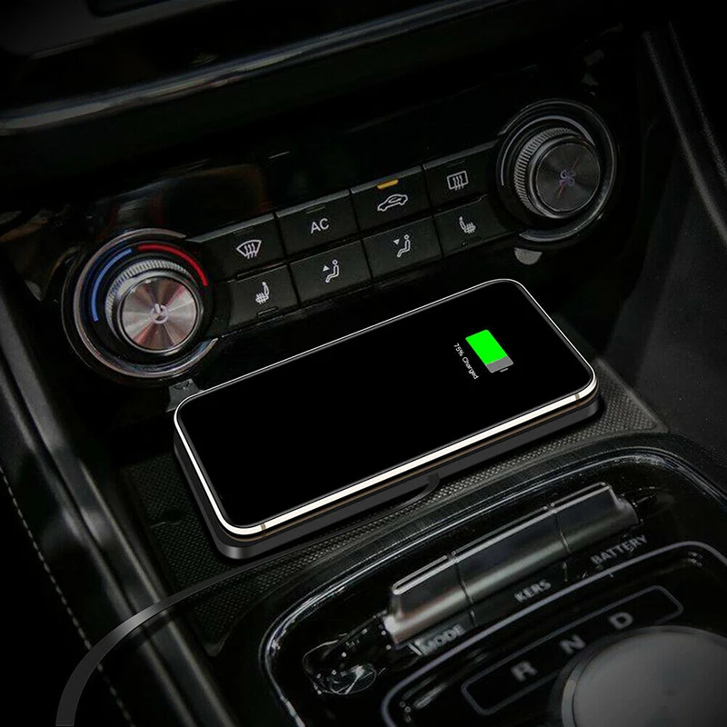 5 Вт/7,5 Вт/10 Вт C1 Автомобильное Qi Беспроводное Зарядное Устройство Для Быстрой Зарядки Док-Станция Нескользящий Коврик Держатель Приборной Панели Автомобиля Подставка Для iPhone Samsung
