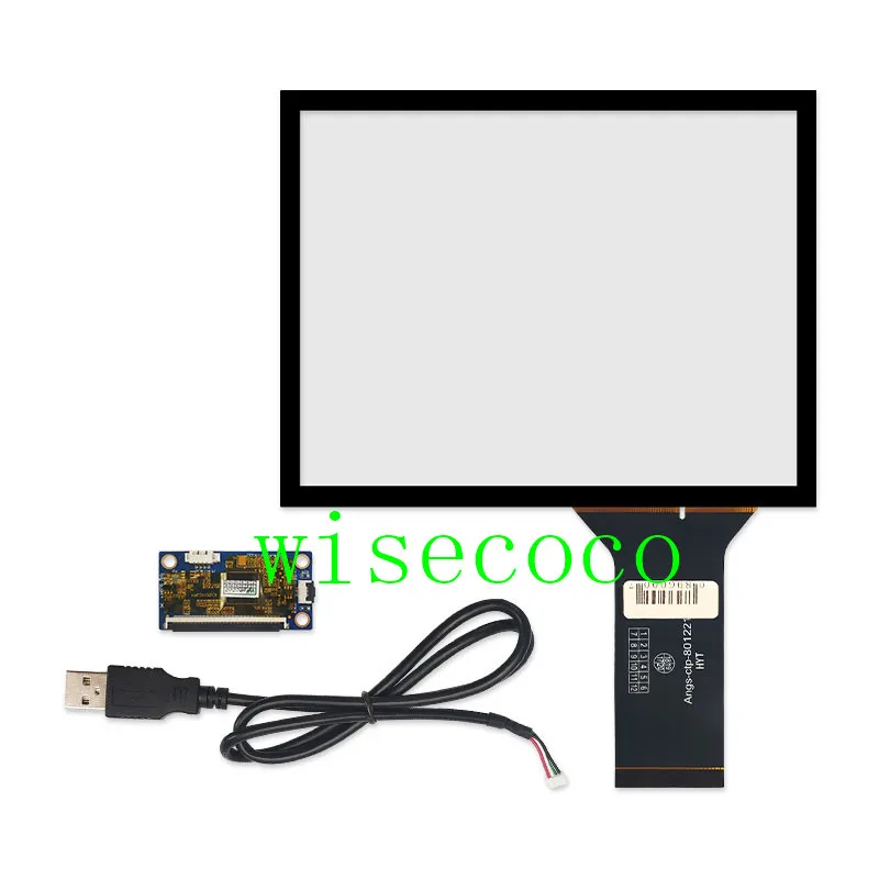 8-дюймовый планшетный ПК Raspberry Pi с навигацией, 176 мм * 135,8 мм, Емкостная сенсорная панель с цифровым преобразователем, Стеклянная плата USB-драйвера