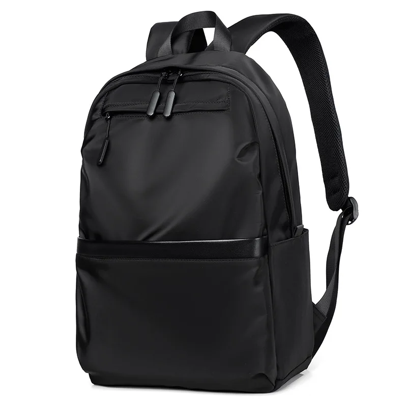 Высококачественный Водонепроницаемый рюкзак для колледжа, мужская простая сумка для ноутбука, школьные рюкзаки, дорожные сумки из полиэстера с бесплатной доставкой