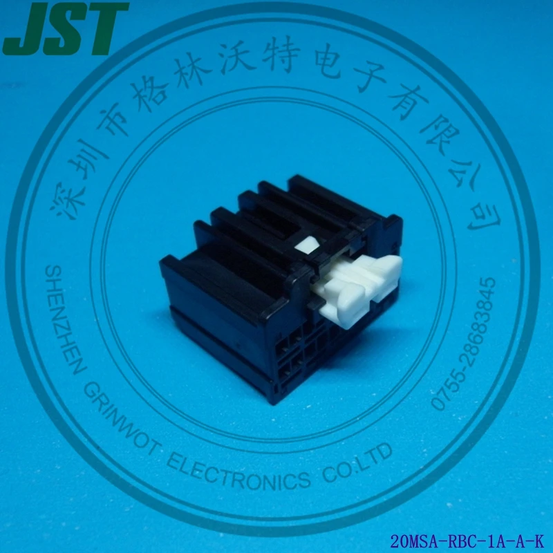 Оригинальные электронные компоненты и аксессуары, незапечатанный встроенный разъем, 20MSA-RBC-1A-A-K, JST